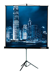 Экран на треноге Lumien 109" 203x203см Master View LMV-100109 1:1 напольный рулонный