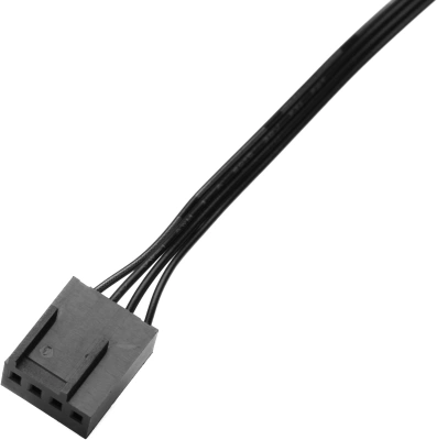 Устройство охлаждения(кулер) ID-Cooling DK-19 PWM Soc-1700/1851 черный 4-pin 14-26dB Al 95W 340gr Ret