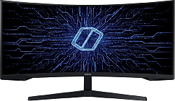Монитор Samsung 34" LC34G55TWWPXEN черный VA LED 1ms 21:9 HDMI матовая 250cd 178гр/178гр 3440x1440 165Hz DP UW 5.6кг