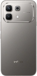 Смартфон Infinix X6879 Note 60 256Gb 8Gb титан моноблок 3G 4G 2Sim 6.78" 1208x2644 Android 16 50Mpix 802.11 a/b/g/n/ac NFC GPS GSM900/1800 GSM1900 Protect FM