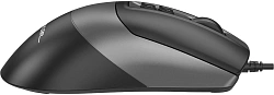 Мышь A4Tech Fstyler FM50S Plus черный оптическая 4000dpi silent USB 7but