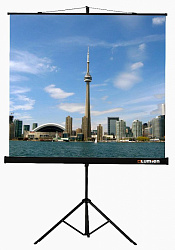 Экран на треноге Lumien 100" 180x180см Eco View LEV-100102 1:1 напольный рулонный