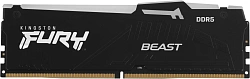 Память DDR5 32GB 6000MHz Kingston KF560C30BBEA-32 Fury Beast RGB RTL Gaming PC5-48000 CL30 DIMM 288-pin 1.4В kit single rank с радиатором Ret