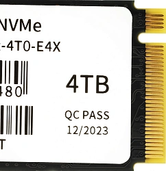 Накопитель SSD Netac PCIe 4.0 x4 4TB NT01NV7000T-4T0-E4X NV7000-t M.2 2280 1.91 DWPD