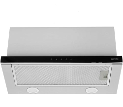 Вытяжка встраиваемая Gorenje TH60E8SGB серебристый управление: сенсорное (1 мотор)