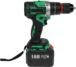 Дрель-шуруповерт Zitrek Green Impact 18V 1800Вт аккум. патрон:быстрозажимной (кейс в комплекте) (063-4046)