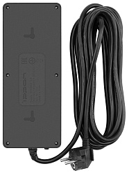 Сетевой фильтр Ippon BK-8-EU-5-16-B 5м (8 розеток) черный (коробка)