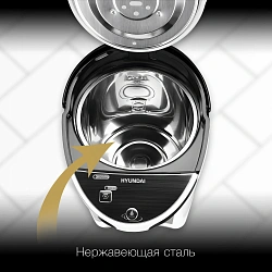 Термопот Hyundai HYTP-3850 6л. 750Вт белый/черный