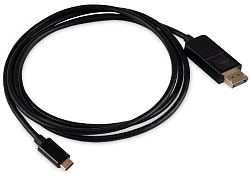 Кабель Buro ver1.4 USB Type-C (m) DisplayPort (m) 1.5м (BU-TYPEC-DP-1.5M) черный