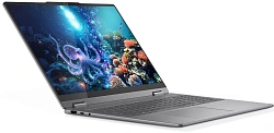 Ноутбук Lenovo Yoga 7 16ILL10 Core Ultra 7 256V 16Gb SSD1Tb Intel Arc 140V 16" OLED Touch 2.8K (2880x1800) без ОС grey WiFi BT Cam (83JT0028RK)