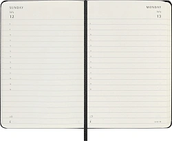 Ежедневник Moleskine CLASSIC Pocket 90x140мм 400стр. черный