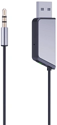 Автомобильный FM-модулятор Ritmix BTR-141 черный MicroSD BT USB (80003310)