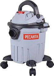 Строительный пылесос Ресанта ПС-1400-15 1400Вт (уборка: сухая/влажная) серый