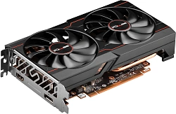 Видеокарта Sapphire PCI-E 4.0 11314-08-20G RX 6500 XT Gaming OC Pulse AMD Radeon RX 6500XT 8Gb 64bit GDDR6 2695/18000 HDMIx1 DPx1 HDCP Ret