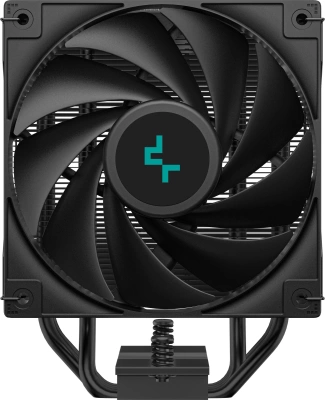 Устройство охлаждения(кулер) Deepcool AG400 Digital BK Soc-AM5/AM4/1200/1700/1851 черный 4-pin 31.6dB Al+Cu LCD 220W 636gr Ret (R-AG400-BKNDMN-G-2)
