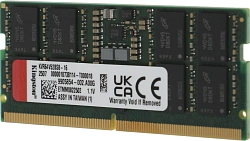 Память DDR5 16GB 6400MHz Kingston KVR64V52BS8-16 Valueram RTL PC5-51200 CL52 SO-DIMM 262-pin 1.1В single rank Ret