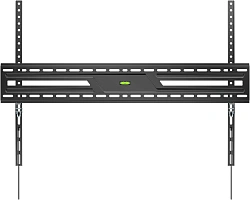 Кронштейн для телевизора Ultramounts UM824F черный 43"-100" макс.75кг настенный фиксированный