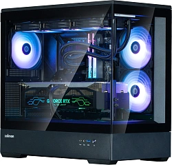 Корпус Zalman P30 V2 черный без БП mATX 1x80mm 3x120mm 1xUSB2.0 1xUSB3.0 audio bott PSU