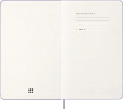 Ежедневник Moleskine CLASSIC Large 130х210мм 400стр. сиреневый