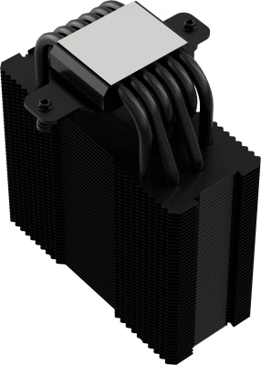 Устройство охлаждения(кулер) Thermalright Burst Assassin Vision 120 Soc-AM5/AM4/1200/1700/1851 черный 4-pin 25.6dB Al+Cu LCD Ret (BA120-VISION-BL)