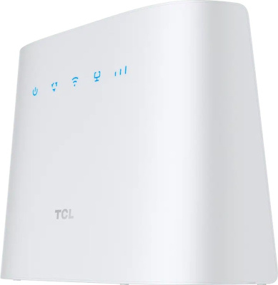 Интернет-центр TCL Linkhub HH63 (HH63V1-2BLCRU1-1) AC1200 100/1000/10000BASE-T/3G/4G/4G+ cat.6 белый