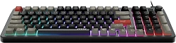 Клавиатура MSI GK110 черный/серый USB for gamer LED (S11-04RU258-HH9)