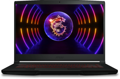 Ноутбук MSI GF63 Thin 12UCX-1037XRU Core i5 12450H 16Gb SSD256Gb NVIDIA GeForce RTX 2050 4Gb 15.6" IPS FHD (1920x1080) FreeDOS black WiFi BT Cam (9S7-16R821-1037)