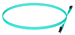 Патч-корд Panduit FZ2ELLNLNSNM015 2x50/125 OM4 LC дуплекс-LC дуплекс 15м LSZH аквамарин