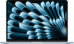 Ноутбук Apple MacBook Air A3240 M4 10 core 24Gb SSD512Gb/10 core GPU 13.6" Liquid Retina (2560x1664) macOS lt.blue WiFi BT Cam (MC6V4RU/A)