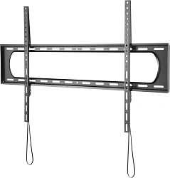 Кронштейн для телевизора Ultramounts UM825F черный 60"-120" макс.120кг настенный фиксированный