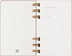 Еженедельник Moleskine SPIRAL Large 130х210мм обложка картон 200стр. спираль сиреневый