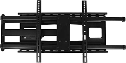 Кронштейн для телевизора Ultramounts UM915 черный 37"-75" макс.50кг настенный поворот и наклон