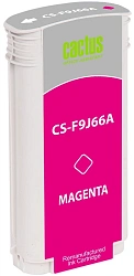Картридж струйный Cactus CS-F9J66A 728XL пурпурный (130мл) для HP DJ T730/T830 с чипом
