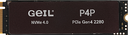 Накопитель SSD Geil PCIe 4.0 x4 512GB P4PDC23C512A P4P M.2 2280 0.46 DWPD