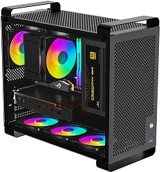 Корпус Accord ACC-GCUB4 черный без БП mATX 1xUSB3.0