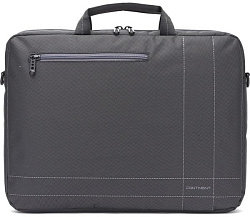 Сумка для ноутбука 15.6" Continent CC-201 GA серый нейлон/полиэстер