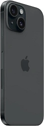 Смартфон Apple A3090 iPhone 15 256Gb черный моноблок 3G 4G 1Sim 6.1" 1179x2556 iOS 17 48Mpix 802.11 a/b/g/n/ac/ax NFC GPS GSM900/1800 Protect