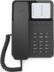 Телефон проводной Gigaset DESK400 черный