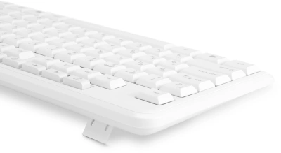 Клавиатура Оклик K225W белый USB беспроводная Multimedia (1875235)