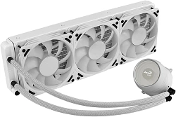 Система водяного охлаждения Aerocool Mirage L360 ARGB Soc-AM5/AM4/1200/1700/1851 белый 4-pin 20-27dB Al+Cu 550W 1350gr Ret (MIRAGE L360 WH)