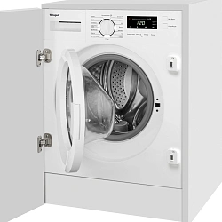 Стиральная машина Weissgauff WMI 6147 Inverter Steam класс:A+++ загрузка до 7кг отжим:1400об/мин белый инвертер