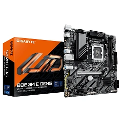 Материнская плата Gigabyte B860M E GEN5 Soc-1851 Intel B860 2xDDR5 mATX AC`97 8ch(7.1) GbLAN RAID+HDMI+DP
