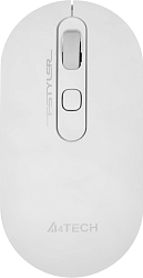 Мышь A4Tech Fstyler FG20 белый оптическая 2000dpi беспров. USB для ноутбука 4but (FG20 WHITE)