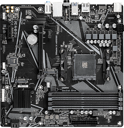 Материнская плата Gigabyte B550M K WF6E Soc-AM4 AMD B550 4xDDR4 mATX AC`97 8ch(7.1) GbLAN RAID+HDMI+DP