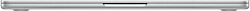 Ноутбук Apple MacBook Air A3113 M3 8 core 16Gb SSD256Gb/8 core GPU 13.6" Liquid Retina (2560x1664) macOS silver WiFi BT Cam (MC8H4LL/A)