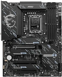 Материнская плата MSI Z890 GAMING PLUS WIFI6E Soc-1851 Intel Z890 4xDDR5 ATX AC`97 8ch(7.1) 5Gigabit RAID+HDMI+DP