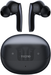 Гарнитура внутриканальные Tecno Sonic 2 SC02 черный беспроводные bluetooth в ушной раковине (SC02 BLACK)