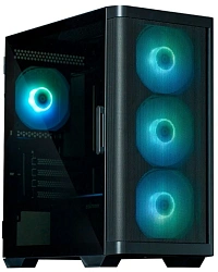 Корпус Zalman M4 черный без БП mATX 4x120mm 2x140mm 1xUSB2.0 2xUSB3.0 audio bott PSU