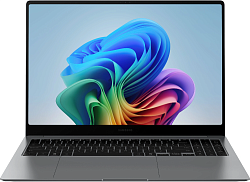 Ноутбук Samsung Galaxy Book 5 Pro NP960 Core Ultra 7 256V 16Gb SSD512Gb Intel Arc 16" AMOLED Touch 2.8K (2880x1800) Windows 11 Home grey WiFi BT Cam (NP960XHA-LG1IN)