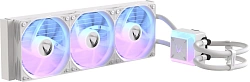 Система водяного охлаждения Formula Ice Jet Vision 360 ARGB Soc-AM5/AM4/1200/2066/1700/1851 белый 4-pin 1-27dB Al+Cu LCD 315W 2020gr Ret (ICE JET VISION 360 WH)